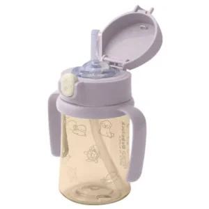 베베락 유아 PPSU 원터치 빨대컵 물병 210ml 라벤더