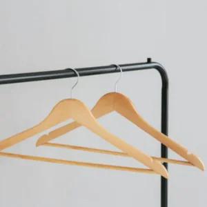 마켓비 원목 옷걸이 나무 우드 옷가게 일반형 10개입