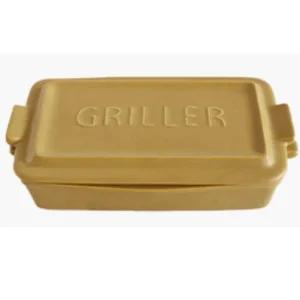 니코트 직화 접시 그릇 마메종 오븐 그릴 S 머스타드