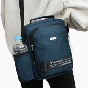 크로스백 데일리 외출 보조 여행 가방 네이비