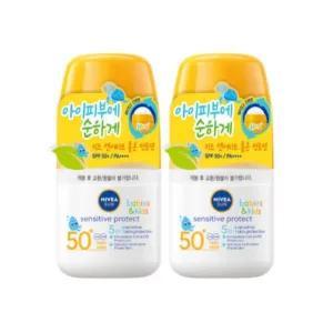니베아 롤온 선크림 키즈 센서티브 추천 50ml X2개