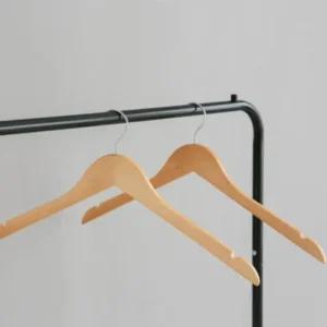 마켓비 원목 옷걸이 나무 우드 옷가게 오픈형 10개입