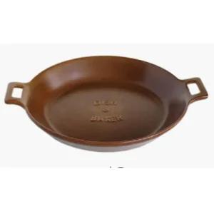 니코트 직화 접시 그릴 오븐 디쉬 베이커 L 브라운