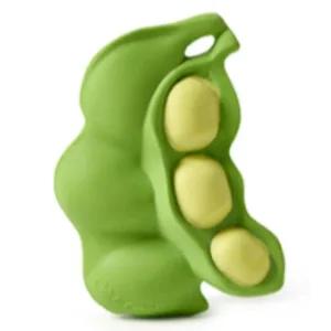 올리앤캐롤 아기 이앓이 장난감 동글이완두콩