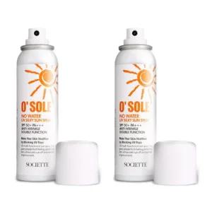 소시에떼 오쏠레 UV 실키 선스프레이 물놀이 야외 X2