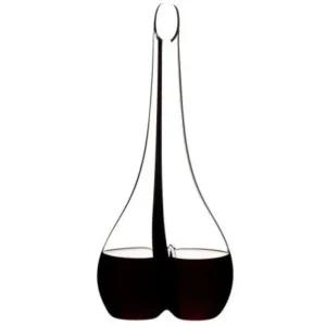 리델 기념일 유리병 와인 디캔터 블랙타이 스마일