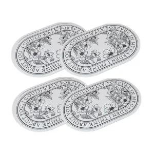 레토 빨아쓰는 규조토 발매트 욕실 현관 그레이 4P