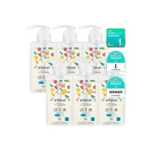 아토앤오투 유아 젖병 주방 세정제 무향 본품 6개