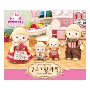 콩지래빗 구르미양 가족 미니 인형 취미 완구 (WF53722)