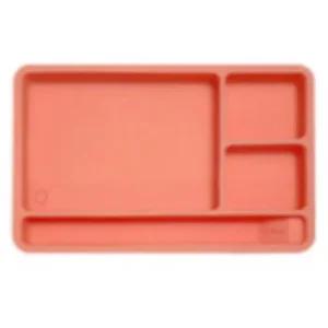 하울스홈 팔레트 식판 도시락 홈 이유식 실리콘 핑크