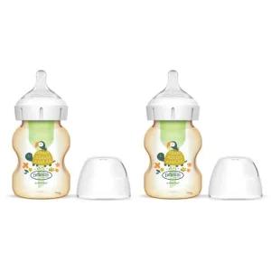 닥터브라운 신생아 젖병 PPSU 와이드넥 터틀 150ml 2P