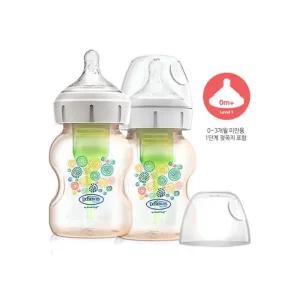 닥터브라운 젖병 PPSU 와이드넥 출산 선물 150ml 2P