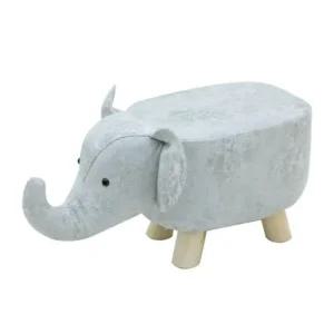 밴프 유아 동물 의자 애니멀 미니 스툴 코끼리 화이트