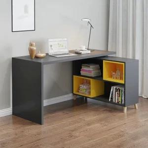 ㄱ자책상 모서리 코너 책상 책장 테이블 기억자 퍼즐