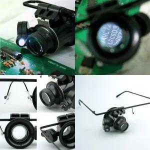 20배율 정밀작업용 외눈 확대경 확대안경 루페 돋보기