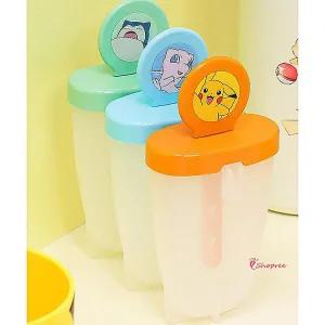 샤베트만들기 3개 메이커 국산 피카츄 캐릭터 분리형 아이스바 포켓몬스터iqz908