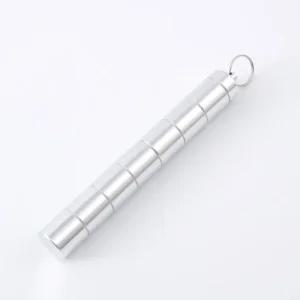 스텐 알약통 휴대용 여행 약보관 케이스 일주일용