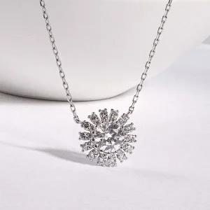 [샤밍주얼리]5부 다이아 목걸이 천연 우신 GIA 프러포즈 메종 결혼 기념일 선물 18K 고급 웨딩