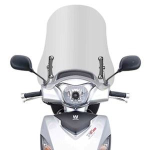 하우주스즈키 VF100 방풍 윈드실드 투명 스틸 35cm 스테인레스 스탠드 윈드스크린