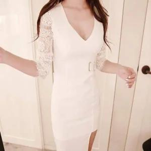 [하프클럽/]아노락 쉬폰 데님 버클 카라 휴양지 레이스 트