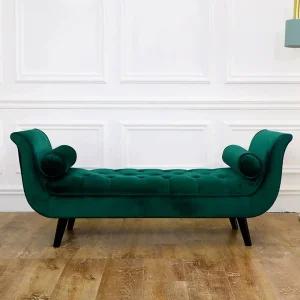 쇼룸 베드 벤치 스툴 인테리어 패브릭 사이드 휴식 쇼파