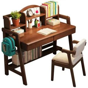 공부 중학생 테이블 원목 공부책상 서재책상 나무