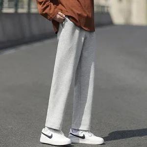 남성 캐주얼 데일리 허리밴딩 와이드팬츠 ISP7 트레이 스키니 데님