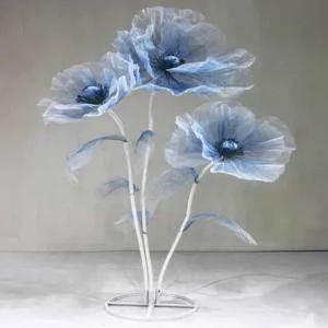 자이언트 조화 대형 웨딩 화보 큰 소품 촬영 실크 포토존 플라워 꽃