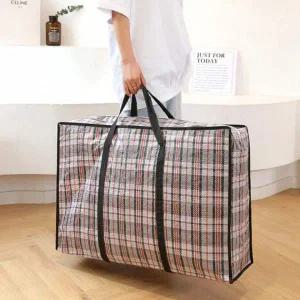 이사용 방수 지퍼 가방 타포린 수납 백