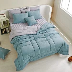 [닥스침구]고밀도 브로스 그린[9] 퀼트이불 싱글