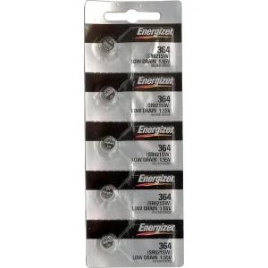 Energizer Watch Batteries 364 / 363 SR621SW 배터리 새 제품 5팩