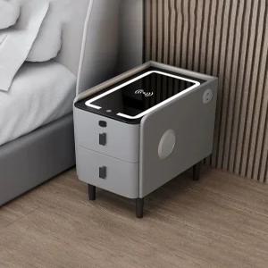 침대옆수납 휴대폰충전기능 테이블 거실 무선충전 스마트폰 선반 서랍 보관함 탁자 쇼파 핸드폰