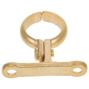 황동 파이프 클램프 실내외 겸용 튼튼한 튜브 홀더 안전 고정 금속 장착 브래킷 하드웨어 부속품