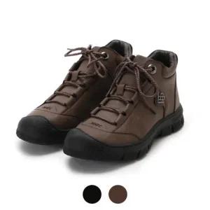 [파파브로] 남성 털안감 가죽 방한화 하이탑 스니커즈 WW-SE-AD22