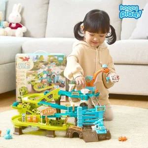 갤러리아 다이노 크레인 주차타워 유아 어린이 장난감 자동차 세트