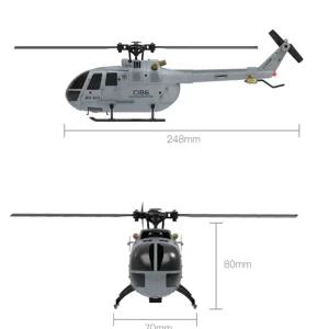 C128 미군 스파이드론 카메라 호버링 RC 입문용