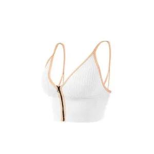 [라일리여성언더웨어] Rly LEA-B32 앞지퍼 가슴뽕 브라탑