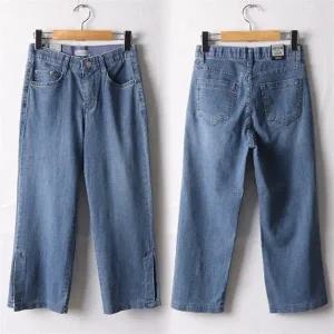 빅사이즈 204 밴딩옆트임스판팬츠 DLOI481