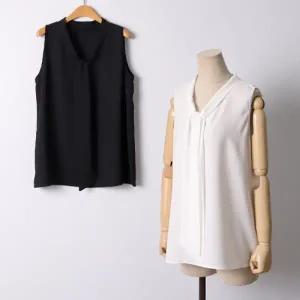 빅사이즈 511 모던타이나시블라우스 DBGI788