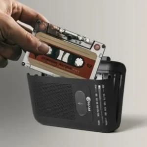 아남 카세트플레이어 휴대용 라디오 녹음 오토리버스