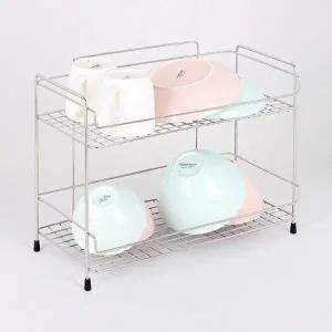 A 일체형 테이블랙(중) 주방싱크대 컵선반 거치대 정리대 수납정리