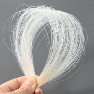 VINGOBOW 프리미엄/표준 몽골리안 말털 바이올린 비올라 활 무표백 화이트/블랙 29인치