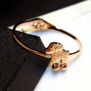 골드 양 미니 방울 펜던트 팔찌