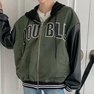 빅사이즈 510 더블시보리야구자켓 DPOV545