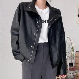 빅사이즈 510 하이카라라이더자켓 DBNV380