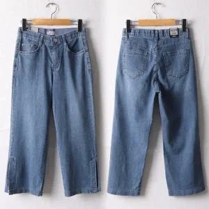 빅사이즈 509 밴딩옆트임스판팬츠 DLOI481