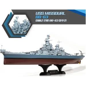 아카데미 미군 미주리 2차대전 프라모델 조립모형 입문용 전함 키덜트 완구 취미완구
