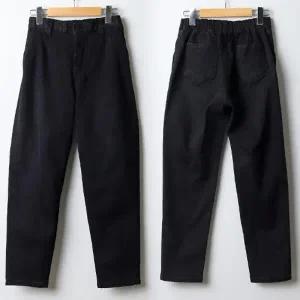 빅사이즈 509 데일리블랙배기팬츠 DLOJ301