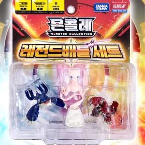 포켓몬 몬콜레 배틀 포고 뮤 가이오가 그란돈 콜렉션 장식품 하이퍼 몬스터 인테리어
