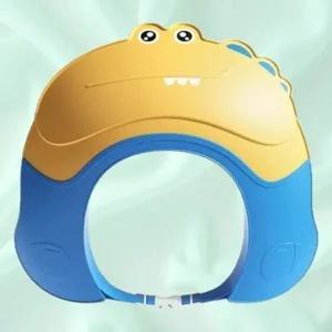 편안한 왕관놀이 귀방수 아기샤워 악어 머리 샴푸캡